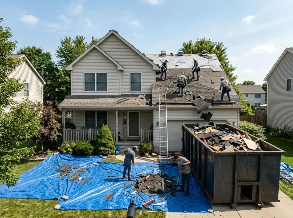 roof-replacement-debris-remova-004 — frequently asked questions, Cheapest Dumpster Rentals in Severn, MD